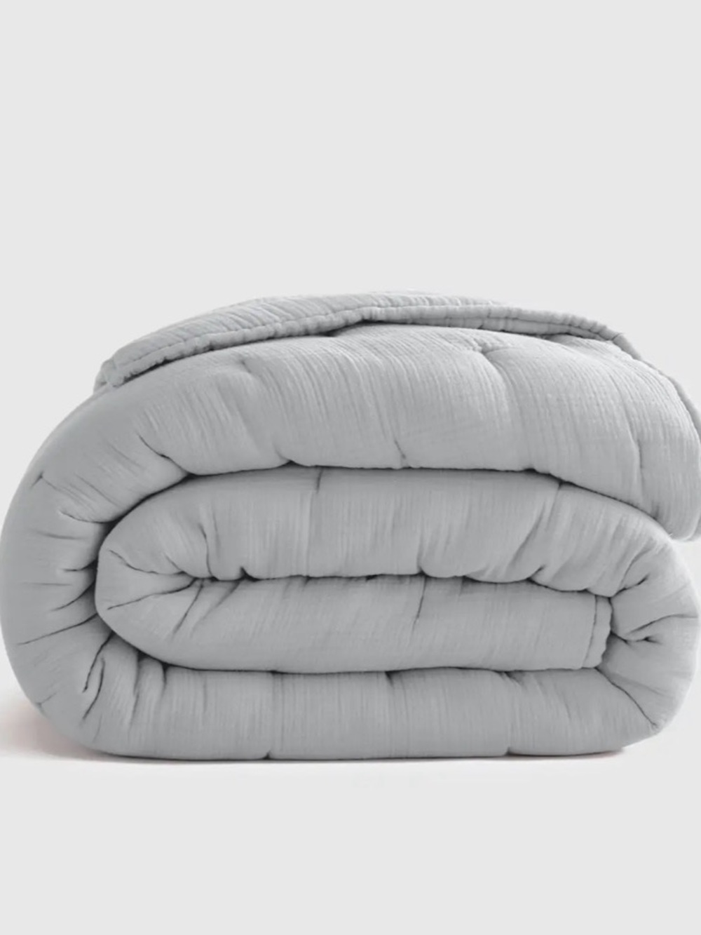 Organic Airy Gauze Dream Quilt Full/Queen in Mist
